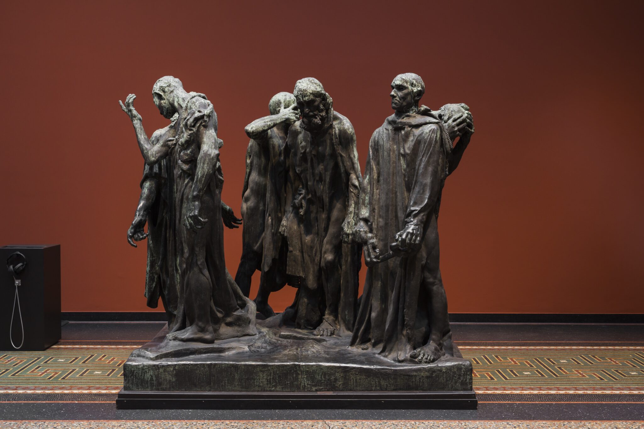 Auguste Rodin Borgerne fra Calais på Glyptoteket