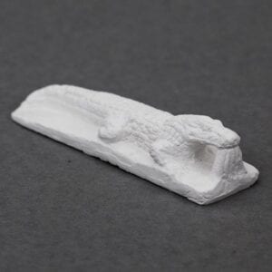 Crocodile Egyptian plaster cast