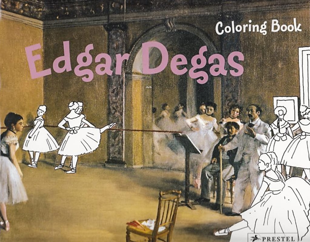 Edgar Degas Coloring Bookimage