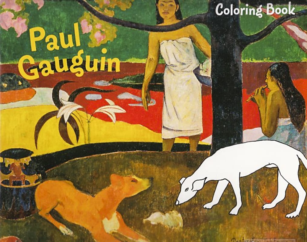 Paul Gauguin Coloring Bookimage