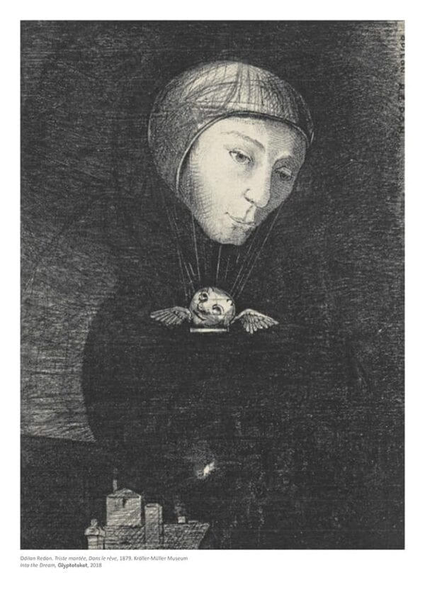 Triste Montee. Odilon Redon Print