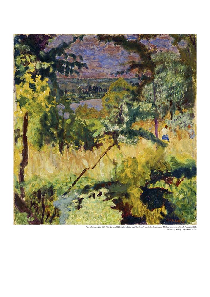 Pierre Bonnard plakat View of the River