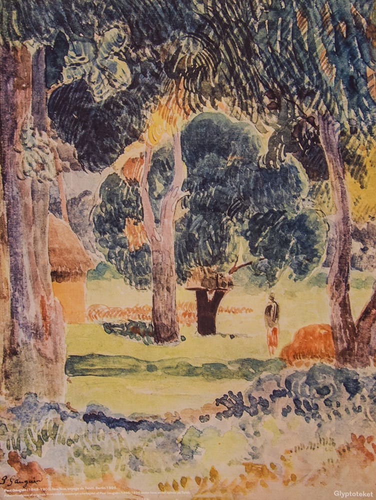 Gauguin Noa Noa print. Landscapeimage