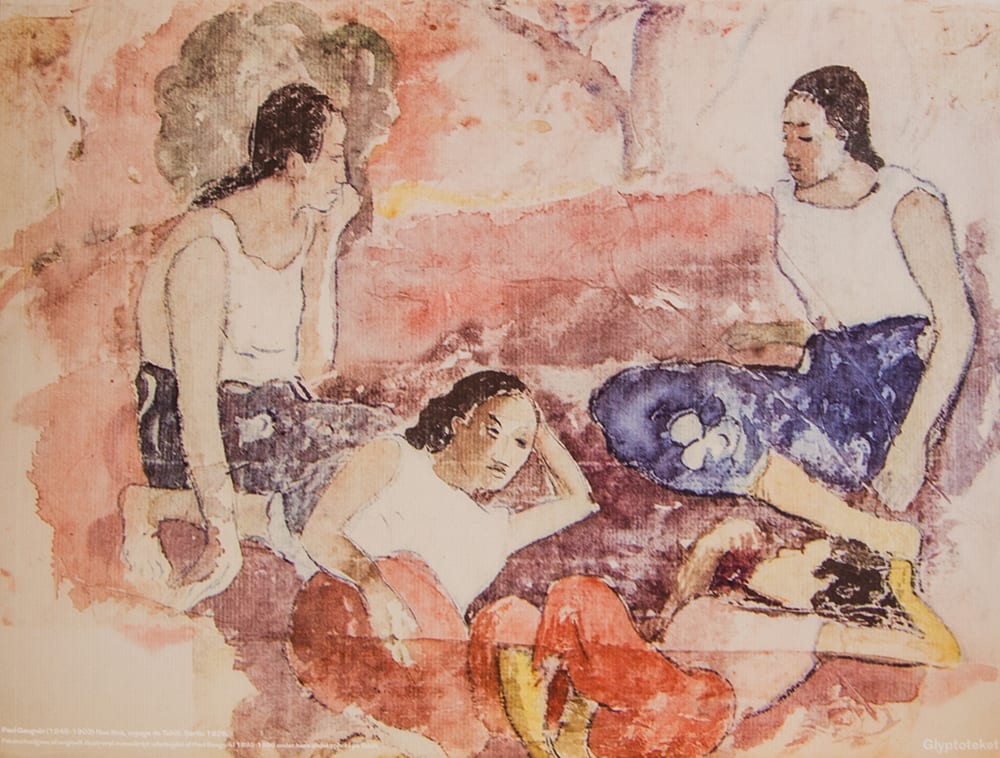 Gauguin Noa Noa print. Three Womenimage
