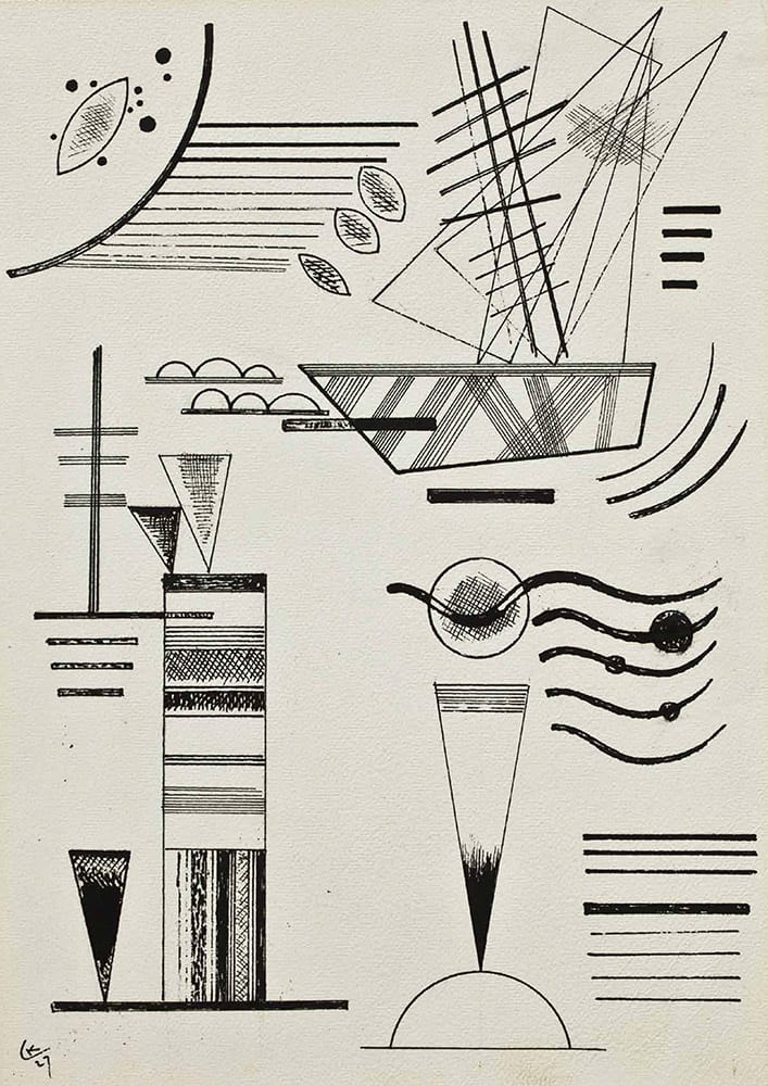 Wassily Kandinsky poster. Composition 4image