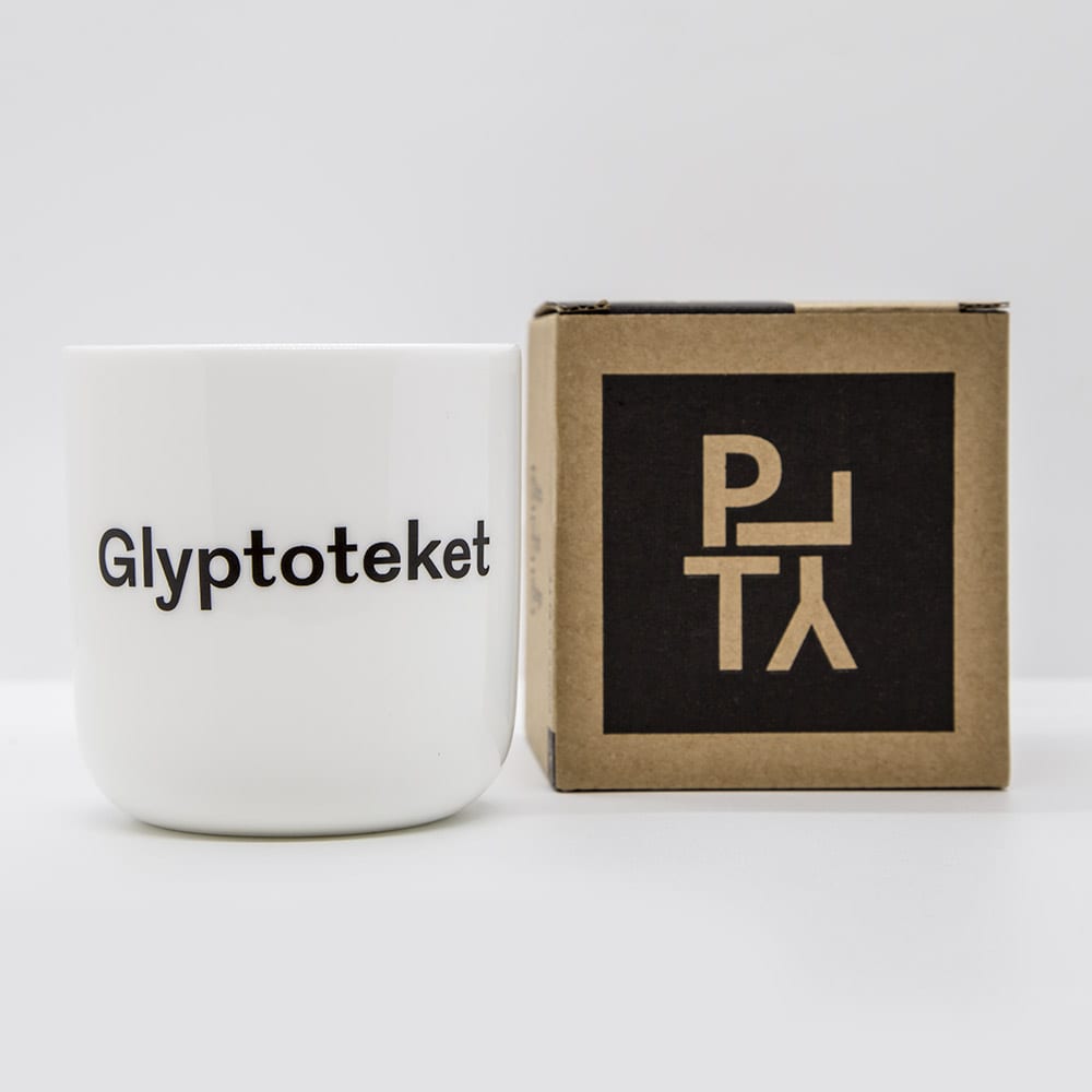 Glyptoteket cup mug porcelaine