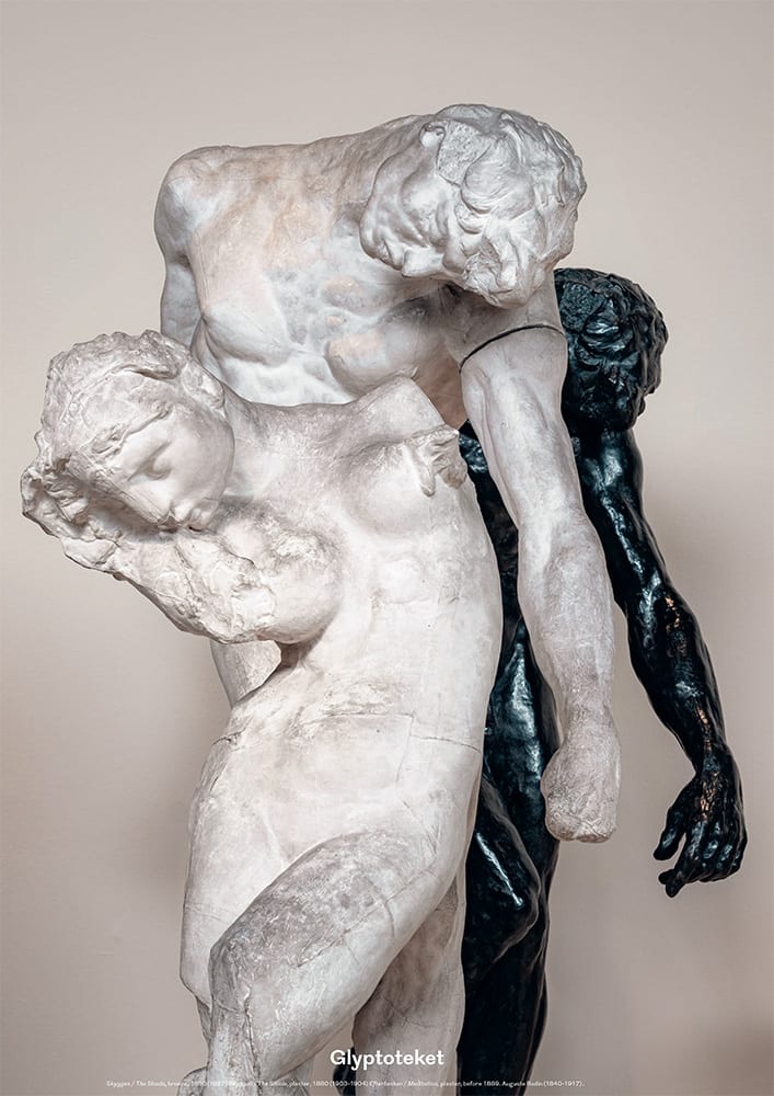 Auguste Rodin plakat - Skyggenimage