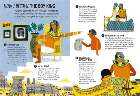 Tutankhamun Tells All Childrens book Glyptoteket