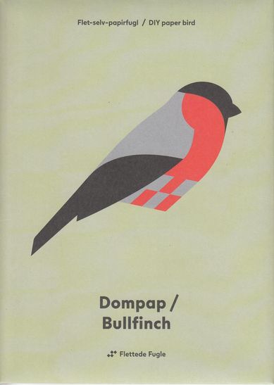 Dompap/Bullfinch - DIY paper birdimage