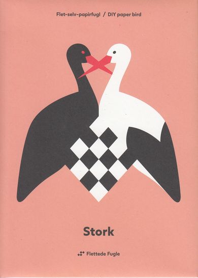 Stork - DIY paper birdimage